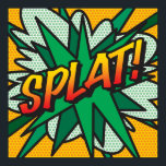 Affiche Bande dessinée SPLAT Livre Pop Art Moderne Retro A<br><div class="desc">Bande dessinée SPLAT Livre Pop Art Moderne Retro Amusant</div>
