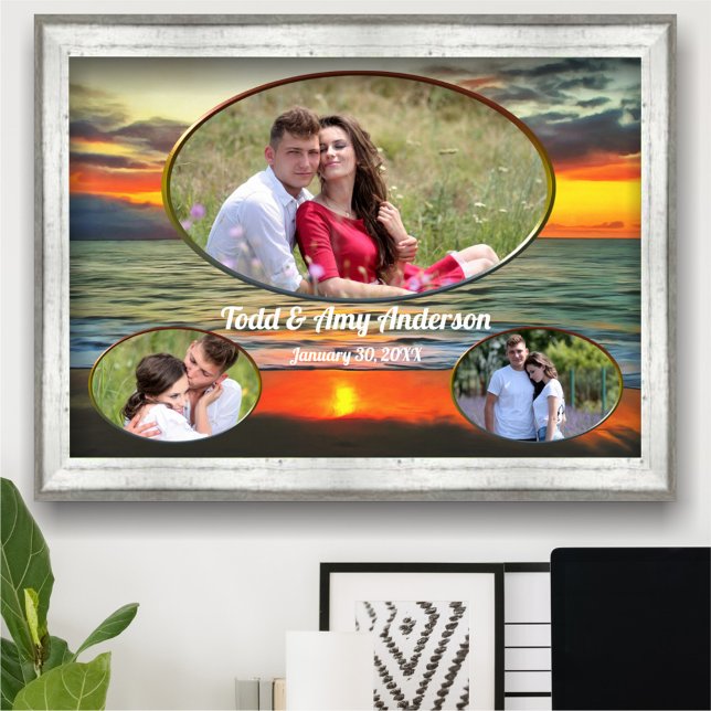 Affiche Banderas Bay Sunset Love 1738 Imprimer (Créateur téléchargé)