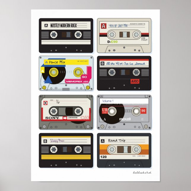 Affiche Bandes-mixes de ma jeunesse gâchée (Devant)