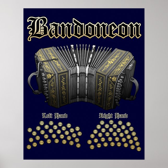 Affiche Bandoneon 2 (Devant)