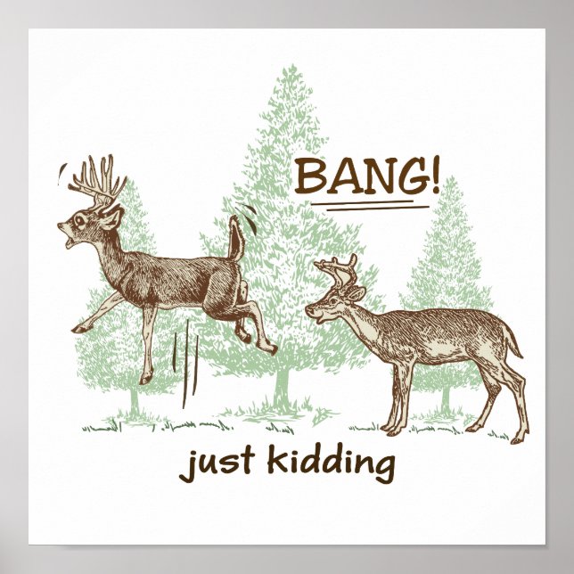 Affiche Bang! Juste pour rire! Chasse à l'humour (Devant)
