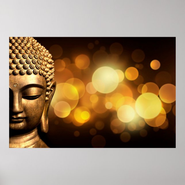 Affiche Bangkok, Thailand | Gold Buddha (Devant)