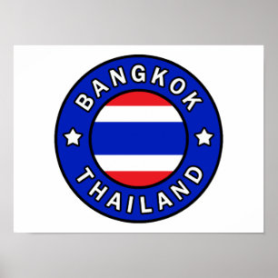 Affiche Bangkok Thaïlande