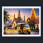 Affiche Bangkok Thaïlande Illustration de voyage Pop Art<br><div class="desc">Bangkok Thaïlande Illustration de voyage Pop Art</div>