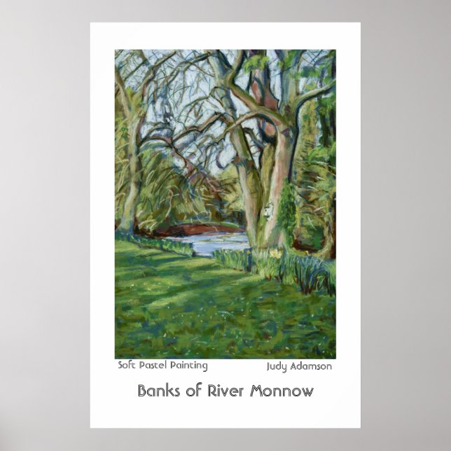 Affiche Bank of River Monnow, Allt an Ynys : Poster/Imprim (Devant)