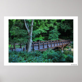 Affiche Bank Rock Bridge, Central Park, New York City