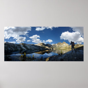 Affiche Banner Peak et 1000 Island Lake - sentier John Mui