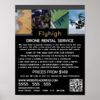 Bannière Collage de drones, société de location de