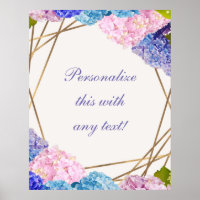 Bannière de mariage printanière chic florale Hydra