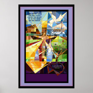 Affiche Bannière Jésus de l'Arbre de Vie