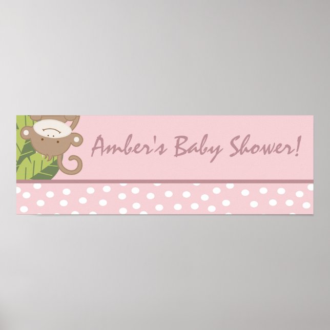 Affiche Bannière personnalisée Safari Adventure P 22,5 po  (Devant)