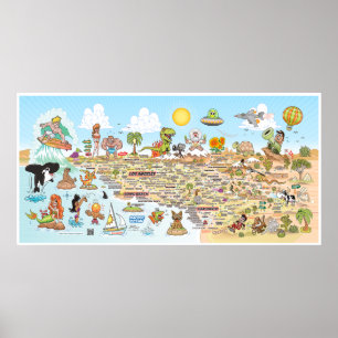 Affiche Bannière Serene SoCal