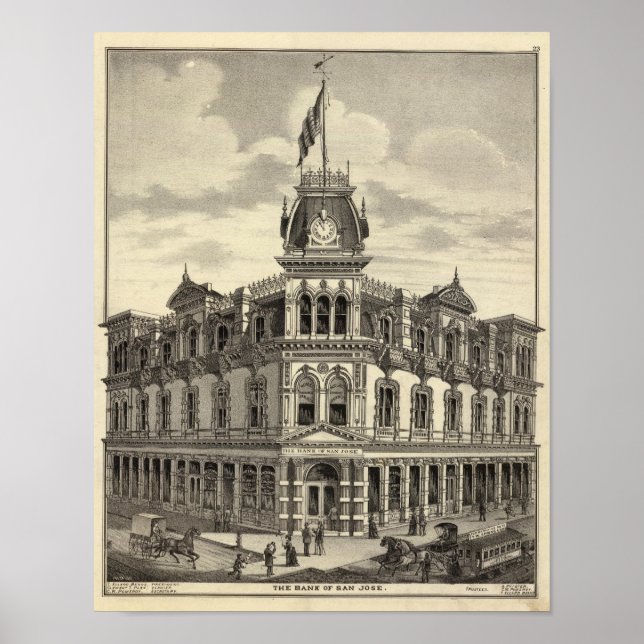 Affiche Banque de San Jose (Devant)