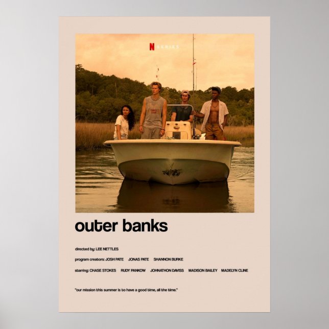 Affiche Banques extérieures Autre couverture minimaliste (Devant)