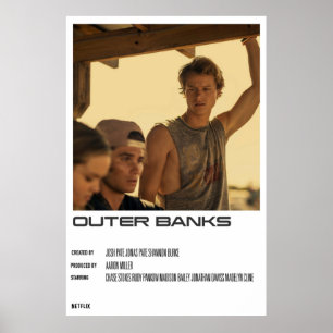 Affiche Banques extérieures Conception minimale