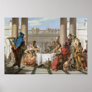 Affiche Banquet of Cleopatra - Giovanni Battista Tiepolo