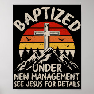 Affiche Baptisé sous nouvelle direction Voir le baptême de