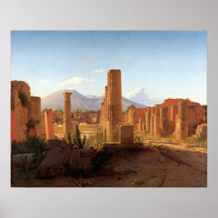 Affiche Baptisez Schjellerup Købke le forum, Pompeii