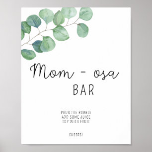Affiche Bar à mom-osa verdoyant / Bar à Mim-osa