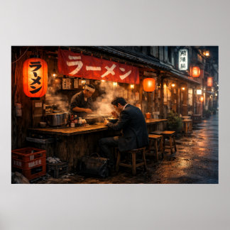 Affiche Bar à ramen de Tokyo