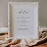 Affiche Bar mariage Menu Boisson Signal de réception Poste<br><div class="desc">Le panneau de la barre de menu des boissons en papier est parfait pour ajouter à un cadre à afficher au bar. Vous pourrez choisir les boissons à commander lors de votre événement.</div>