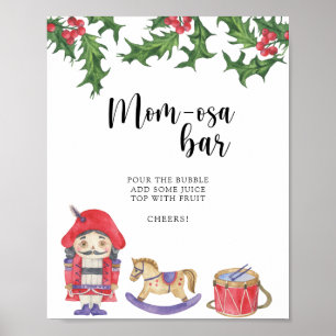 Affiche bar Mom-osa Casse-Noisette