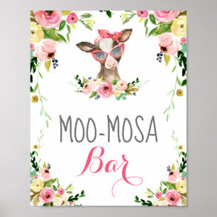 Affiche Bar Moo-Mosa