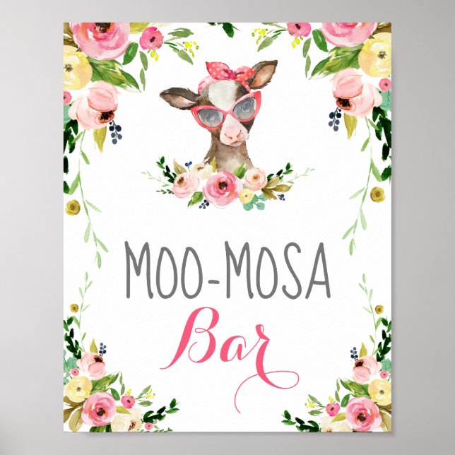 Affiche Bar Moo-Mosa (Devant)