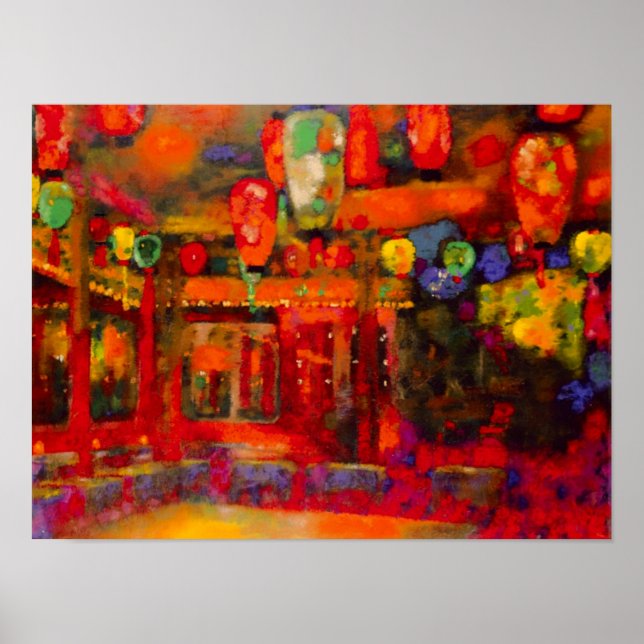 Affiche Bar Olympia, 1928 peinture d'art coloré (Devant)