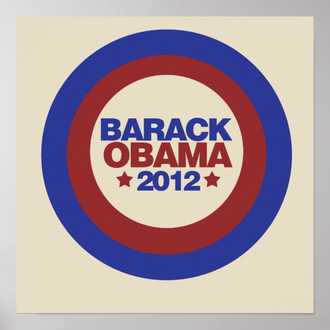 Affiche Barack Obama 2012 (Devant)