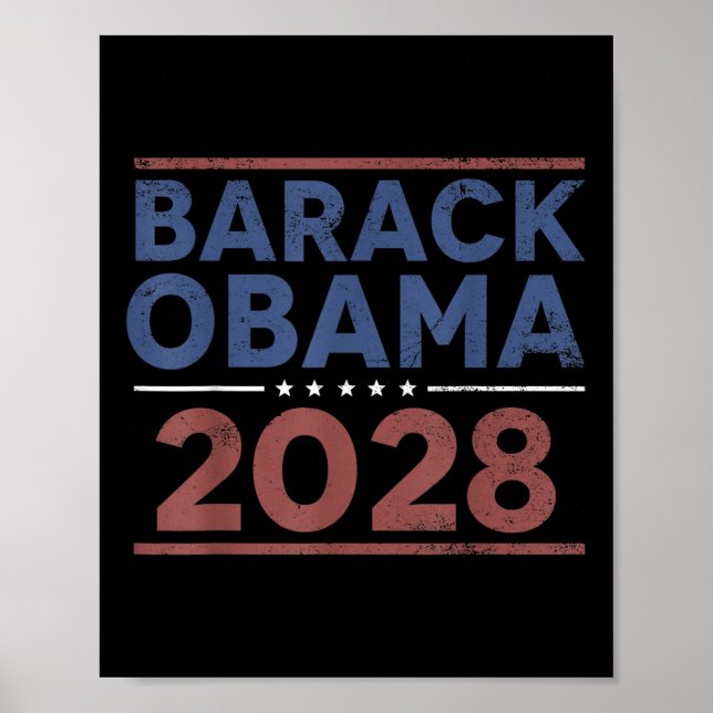 Affiche Barack Obama 2028 (Devant)