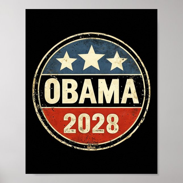 Affiche Barack Obama 2028  (Devant)