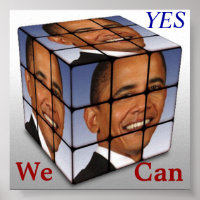 Barack Obama Cube, OUI, Nous Pouvons