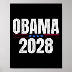 Affiche Barack Obama pour le président 2028 Obama 2028