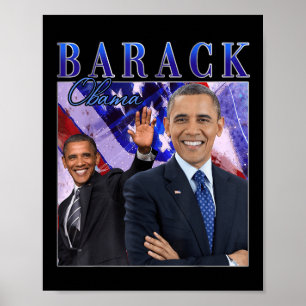 Affiche Barack Obama Style Vintage rétro