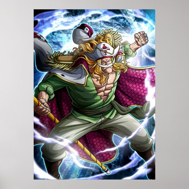 Affiche Barbe blanche (Devant)