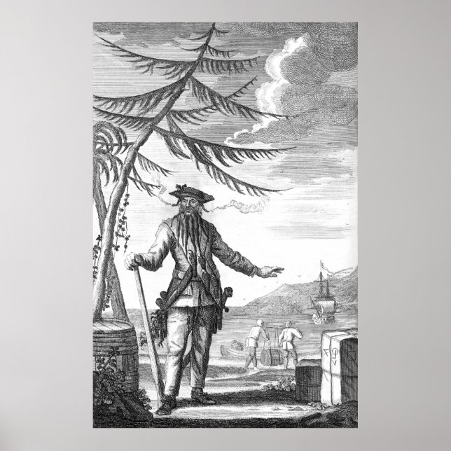 Affiche Barbe noire (Devant)