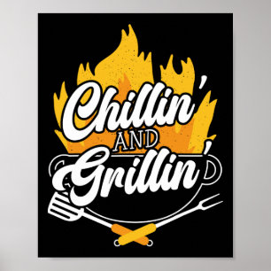 Affiche Barbecue Et Grillades Bbq Grillmaster Byrbecue