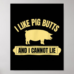 Affiche Barbecue Grillades J'Aime G Buttes Et Je Ne Peux P