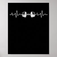 Barbell Weightlifting Heartbeat
