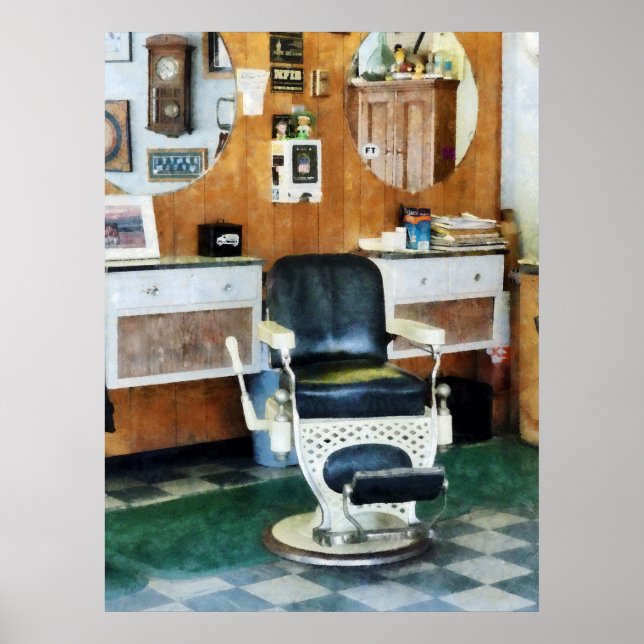 Affiche Barber Shop One Chaise (Devant)