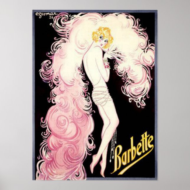 Affiche Barbette (Devant)