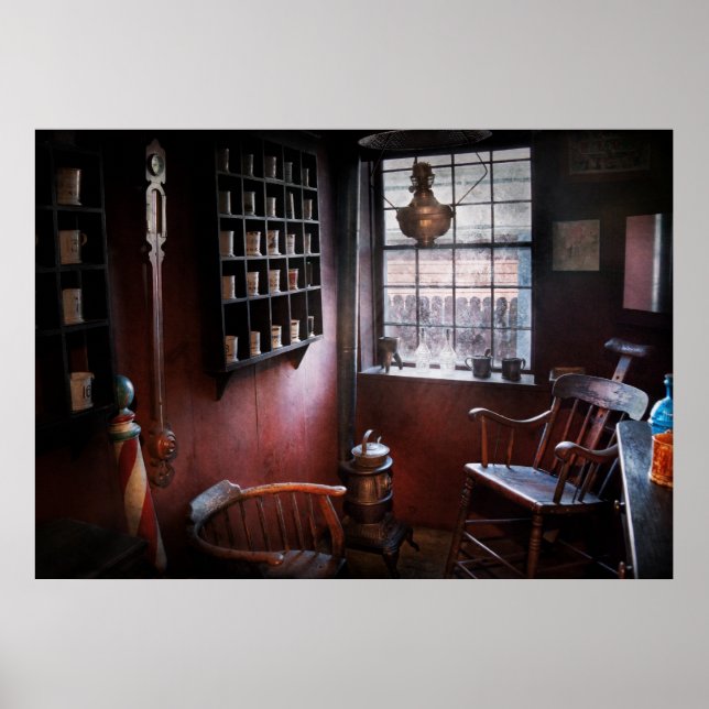 Affiche Barbier - Le coiffeur du pays (Devant)