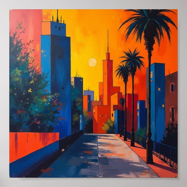 Affiche Barcelone (Devant)