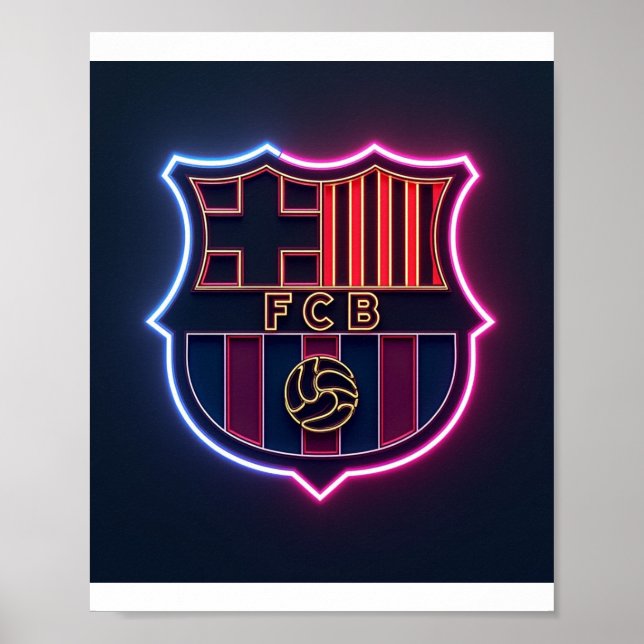 Affiche Barcelone (Devant)