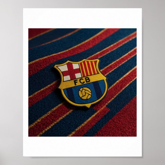 Affiche Barcelone (Devant)
