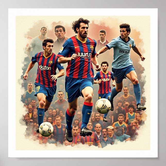 Affiche Barcelone (Devant)