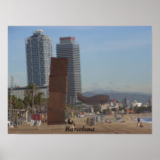 Affiche Barcelone