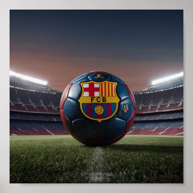 Affiche Barcelone (Devant)