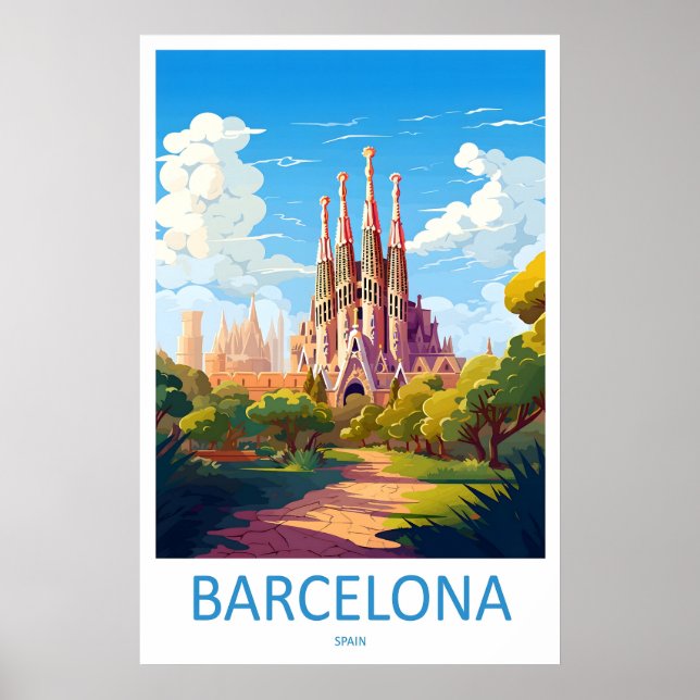 Affiche Barcelone 11 (Devant)